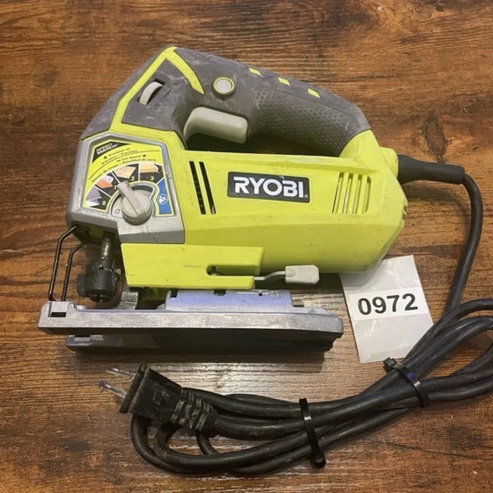 ✅Ryobi Corded Variable Speed Jigsaw JS481LG Wood Cutting Power Tool OEM #️⃣0972